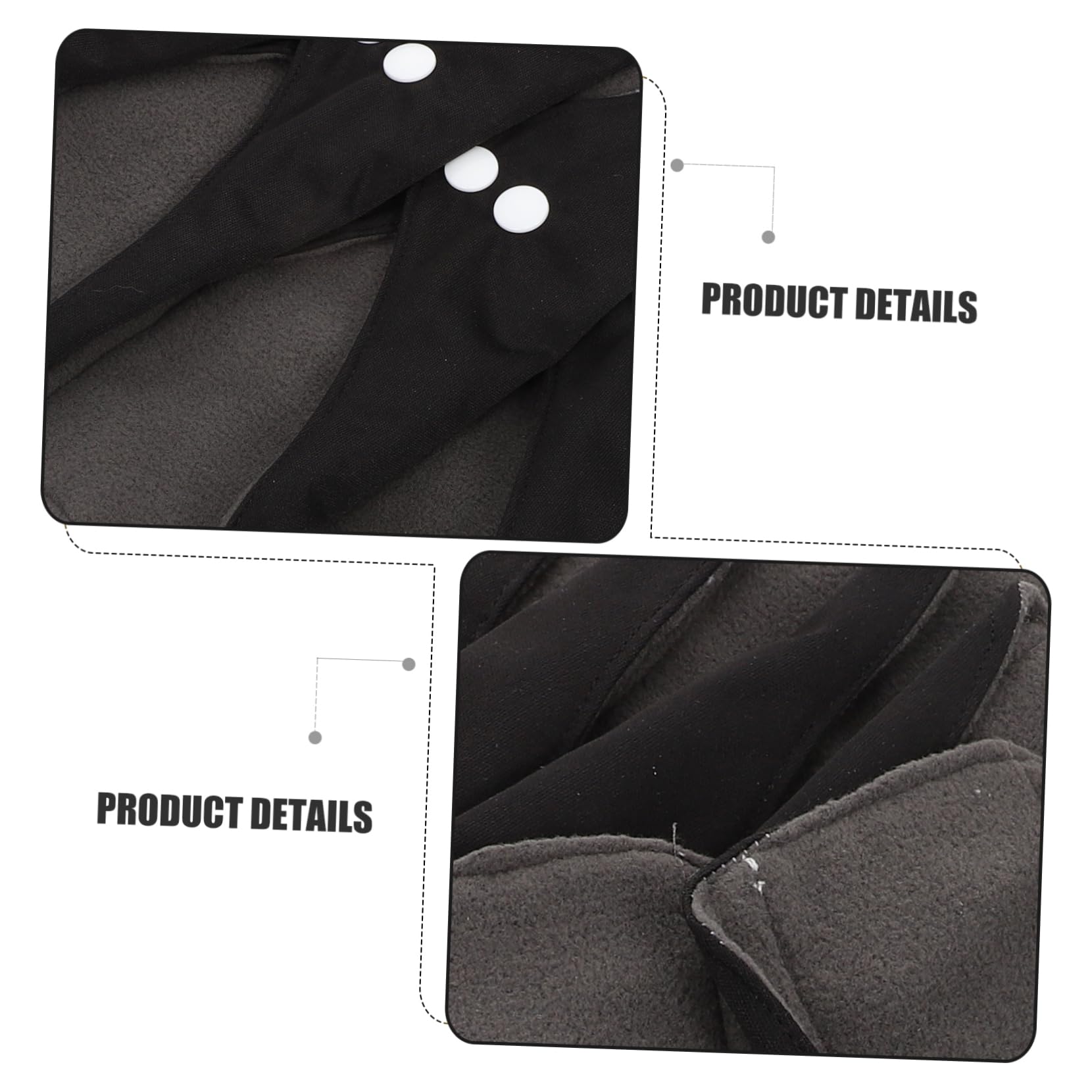 Set de Toallas Menstruales Reutilizables para Mujeres Prevención de Fugas y Diseño Transpirable, Toalla Sanitaria Lavable Adecuado para Uso Femenino Diario