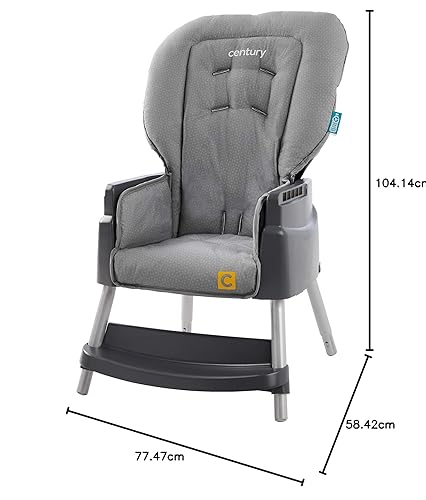 Miniatura 12 de Century Dine On - Silla alta 4 en 1 | Crece con el niño, con 4 modos, modelo Metro