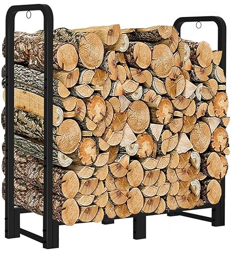 Artibear 3FT Firewood Rack Stand Heavy Duty Logs Holder for