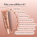 Lakyou Beauty Mousse Foundation | 30ml | Lightweight Full Coverage Foundation Makeup | Soft Matte Finish | Smooth Blendable Formula | All Skin Types | 04 Natural Nude gallery image