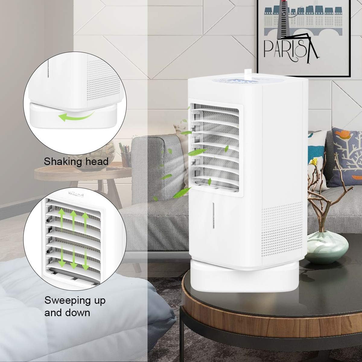 Buy 1 get 1 π₯ Portable Air Conditioner Fan, Personal Evaporative Air Cooler Small Desktop Cooling Fan with Nightlight and Humidification Function, Super Quiet Personal Table Fan Mini Air Circulator Cooler Buy 1 get 1 Portable Air Conditioner Fan, Personal Evaporative Air Cooler Small Desktop Cooling Fan with Nightlight and Humidification Function, Super Quiet Personal Table Fan Mini Air Circulator Cooler