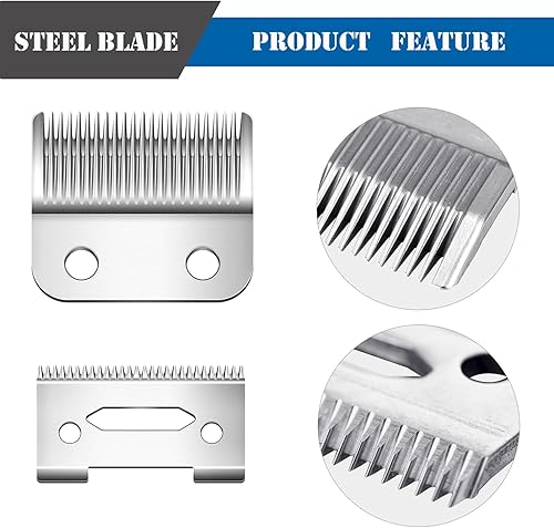 Miniatura 9 de yucca Cortapelos de aseo para perros para abrigos gruesos y pesados, cortapelos inalámbricos profesionales, cortapelos de bajo ruido recargables