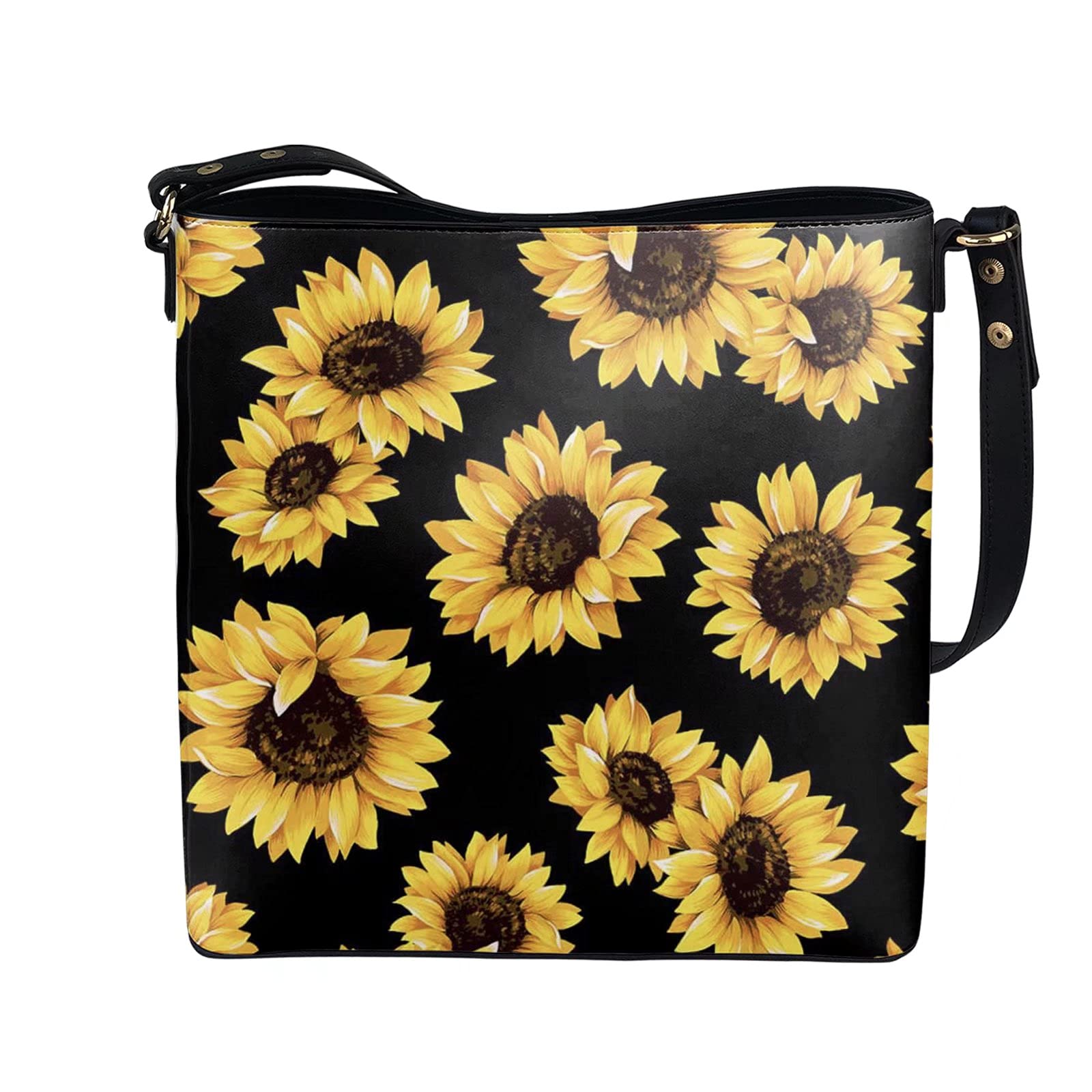chaqlin Torby crossbody torba wiaderkowa damska damska torebka na ramię skóra PU podróżne zakupy praca torby kurierskie, Bałwan, Rozmiar Uniwersalny
