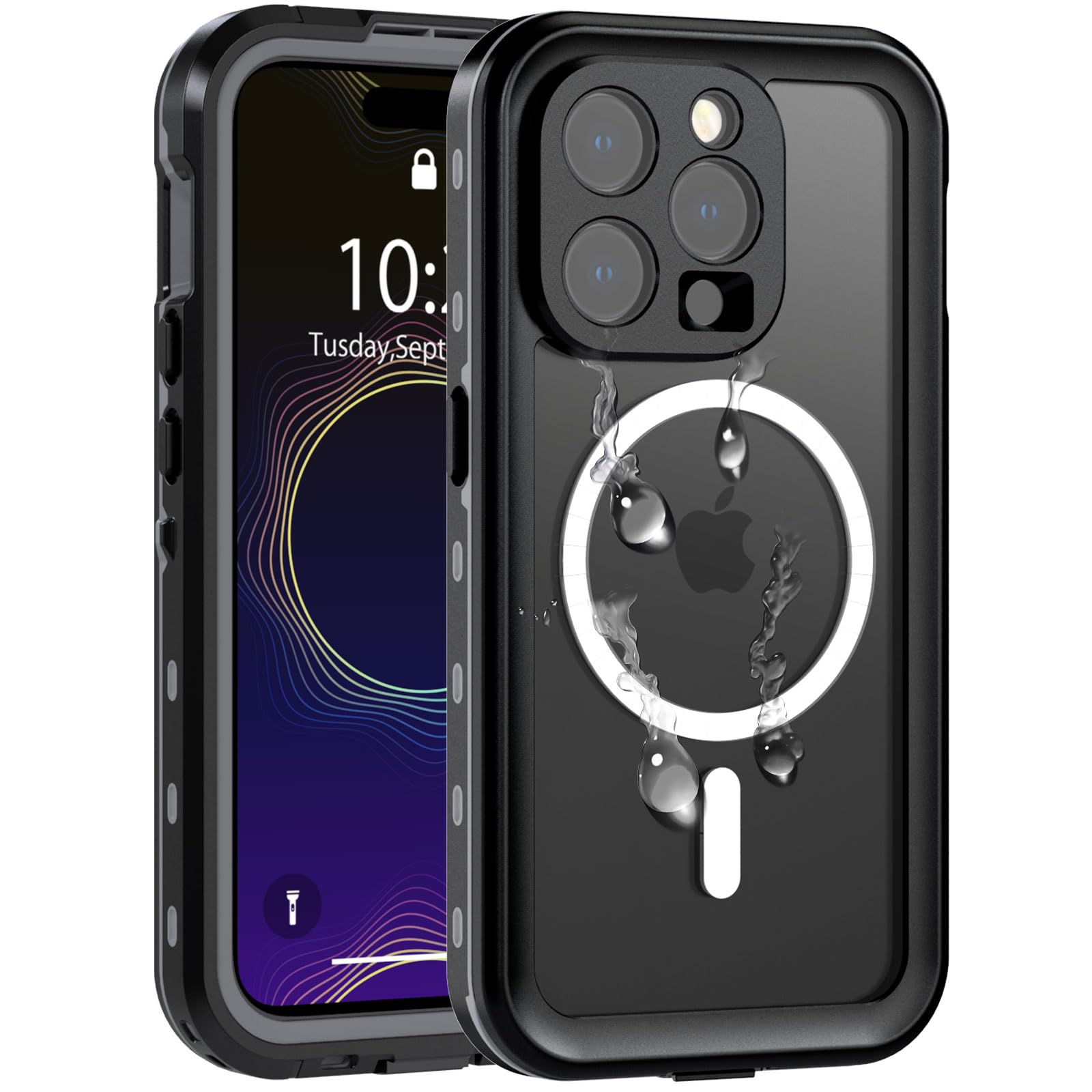 UMITTOS iPhone 15 用 ケー UMITTOS iPhone 15 用 ケース 防水 全