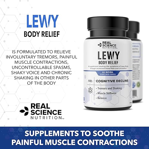 Miniatura 4 de Real Science Nutrition Ofrece Lew-X - Un suplemento nutricional formulado para el alivio del cuerpo de Lewy para apoyar la memoria y la claridad, la