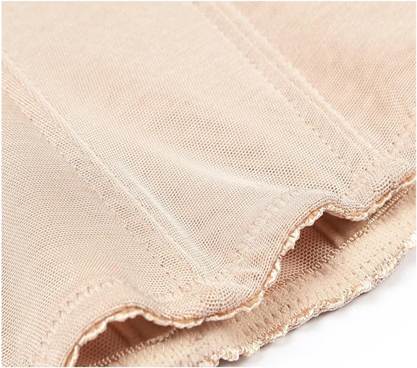 Waist Trainer for Women Shapewear For Women Tummy Control Body Shaper Zipper Belt Waist Trainer Bandage Slimming Workout Waists Cincher Corset(Beige,XL(waist 76-81 cm))