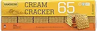 Biscoito Cream Cracker 65 Rancheiro 432g – 65% Menos Gordura, 100% Mais Crocância, Vegano, Ideal para Famílias