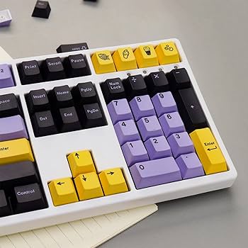 Taro Keycaps 129 Keys PBT Dye-Sub Cherry Profile Keycap Set