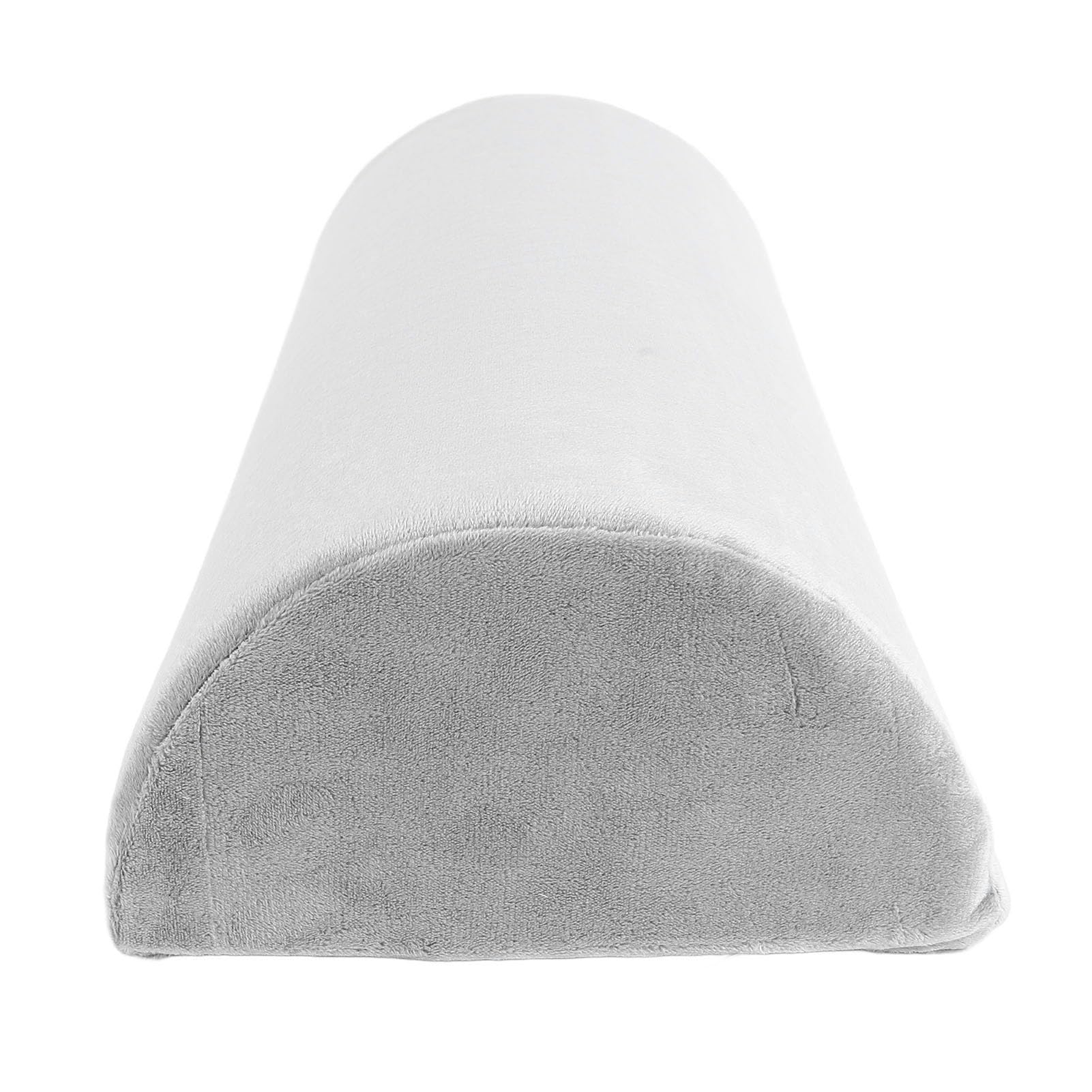 Cuscino a Mezzaluna Memory Foam Supporto Ergonomico Cuscino Semicircolare a Mezzo Cilindro per il Comfort del Collo e della Gamba Posteriore con Design Multifunzionale