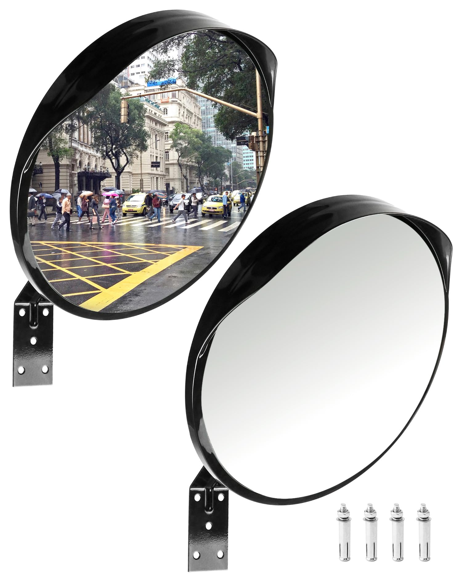 Convex Mirror U2013 45cm & All Sizes | Road Safety & Surveillance | A2Z Safety Products