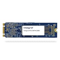Integral Memory - SSD M.2 2280 SATA III, alta velocità 6 Gbps fino a 500 MB/S in lettura