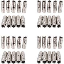 40Pcs 3/8 Inch Slip Lok Misting Nozzle Coupling Tees 10/24 UNC 1000 PSI Quick Connect