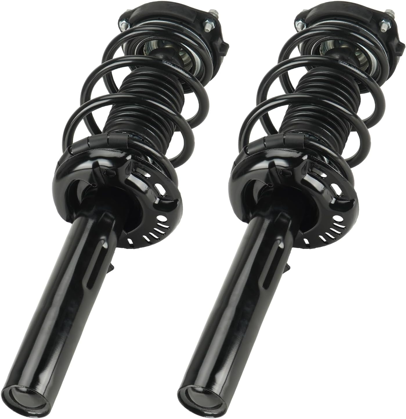 Front Complete Coil Spring Strut Assembly Shock Absorber Fit for Volkswagen Jetta/Passat 06-17, for Audi A3/A3 Quattro 06-13，for Beetle 12-17，for Eos 07-11，Golf 10-14，Rabbit 06-09，Replaces for 172311