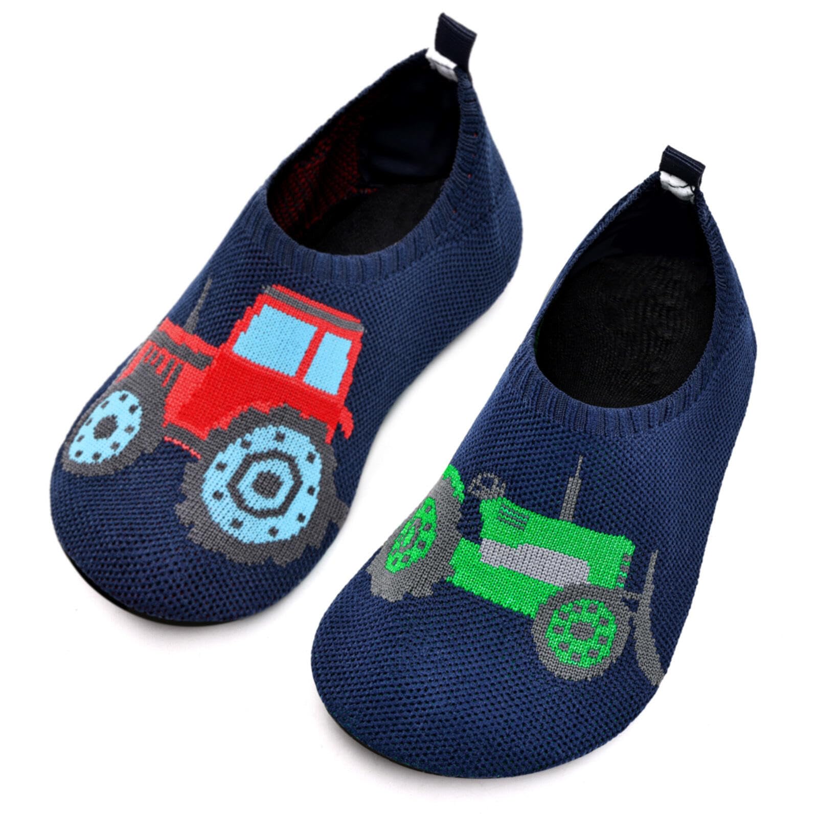 Torotto Hausschuhe Junge Mädchen Rutschfest Leicht Pantoffeln Barfussschuhe für kinder Weiche Slippers