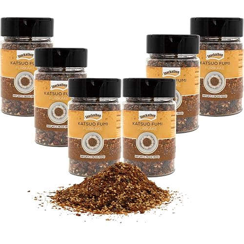 Furikake - Condimento de arroz, Katsuo Fumi, 1.7 onzas (paquete de 6)