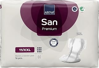 San Premium XXL Mens & Womens Incontinence Pads, Breathable & Comfortable, Fast Absorption, Dis