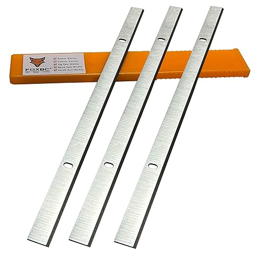 Miniatura 2 de FOXBC Juego de 3 cuchillas de repuesto para cepilladoras Vevor M1B-LS-3305 de 13 pulgadas y cepilladoras M1B-LS-3301