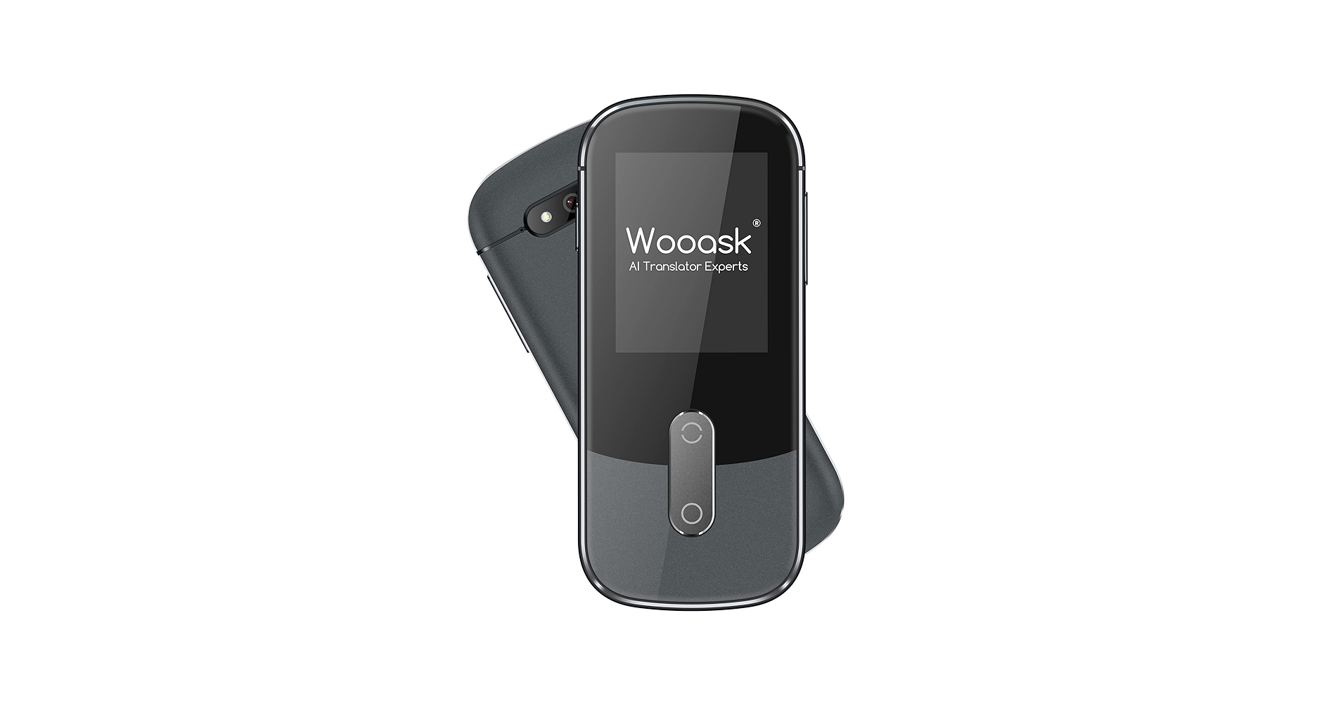 Wooask W09 ウーアスク イヤホン 携帯翻訳機 G 可 ブラック 732 Wooask® W09 Off/Online AI Language Translator Device – WOOASK