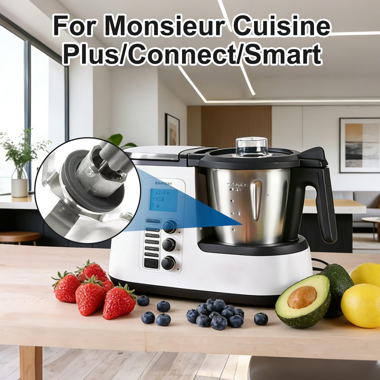 50mm Joints D'Étanchéité Pour Monsieur Cuisine Edition Plus/Connect/Smart | Joint Pour Couteau Lame Hachoir Pièces Détachées Robots Culinaires