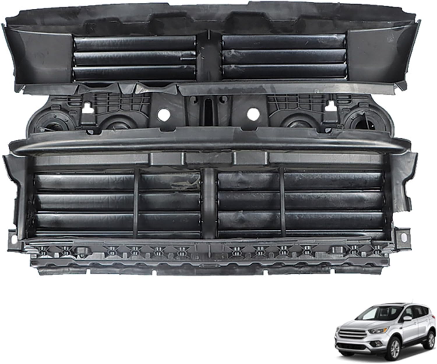 Front Radiator Grille Shutter Assembly Replacement for 2017 2018 2019 Escape GV4Z-8475-A