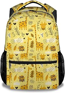 Homexzdiy Giraffe Backpack for Girls Boys, 16
