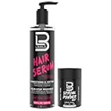 Level 3 Hair Serum - Repairs your Damaged Hair - Softens and Smoothing - Level Three Hair Smoothing Serum - Reduces Frizziness (Sample Powder Included)
