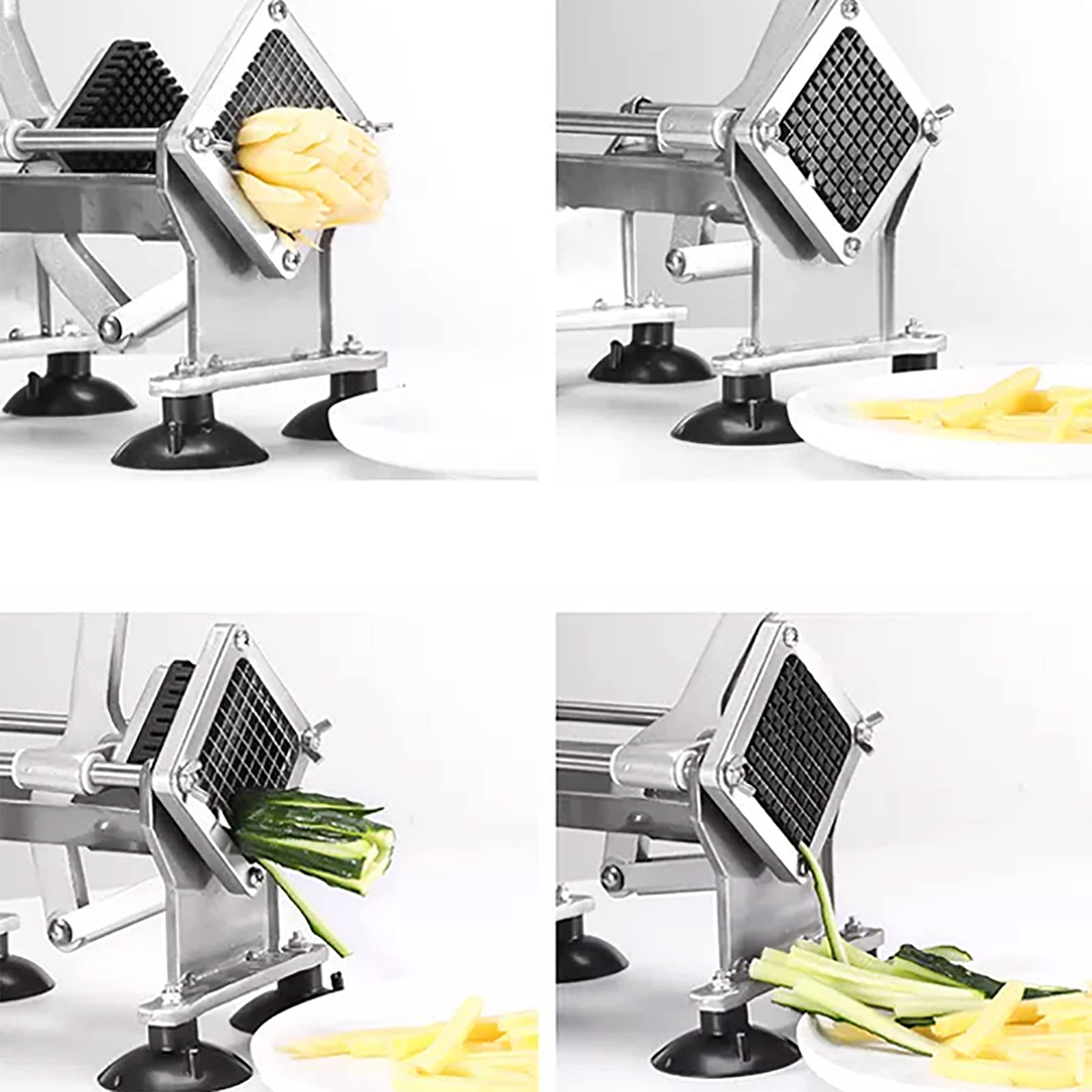 Amazon｜フライドポテトカッター、商用野菜フルーツチョッパー、8