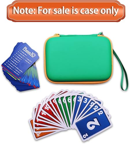 Vista 22 de Funda de juego de cartas compatible con Pokemon/UNO/Piles/Phase 10/Exploding Kittens/Five Crowns/Flip 7/SKYJO/Slingz/Survivor/Go Fish/Dutch Azul