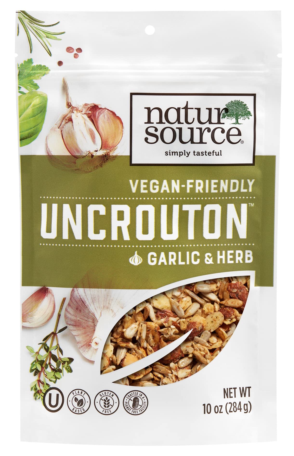 Buy naturSource Garlic & Uncrouton Salad Topper Certified Keto Based