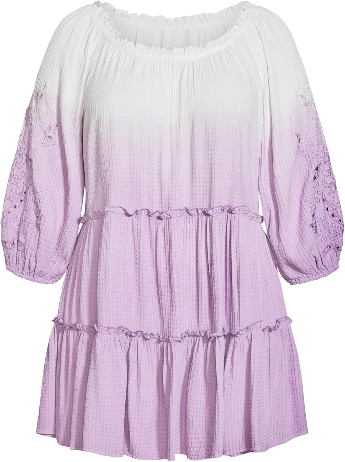 Avenue Women's Tunic-Clover Dip Dye - Image 7