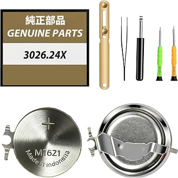 3026.24X Battery Replacement for Seiko Kinetic Watches,Compatible with MT621, V137, V138, VS22 Movement Models