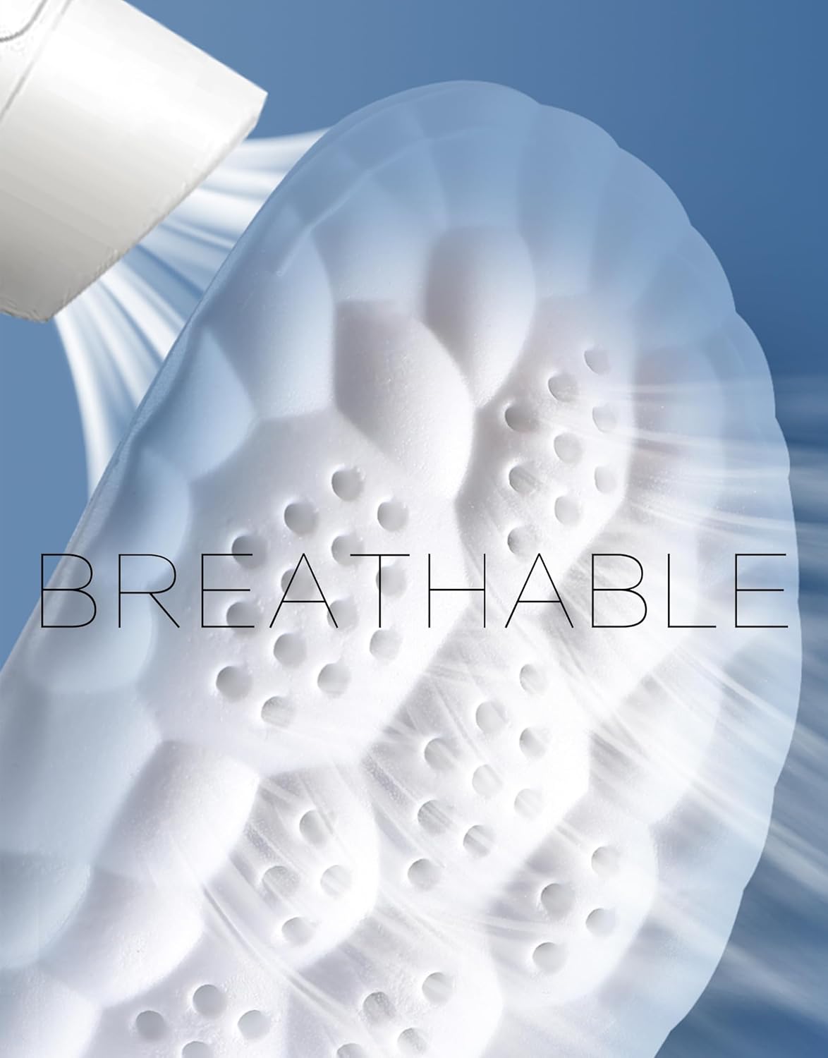 2 Pair Memory Foam 4D Cloud-Like Comfort Insoles for Men Women -Soft Cushioning Trimmable Insole with Arch Support for Foot Pain Relief and Comfort Massage Fatigue Reduction Black 25.5CM - Image 2