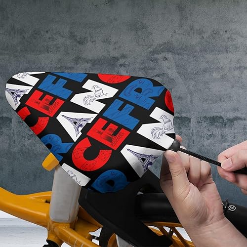 Miniatura 7 de I Love France Bicycle Seat Cover Waterproof Bike Seat Cushion Cover Protector Saddle Cover for Outdoor Biking