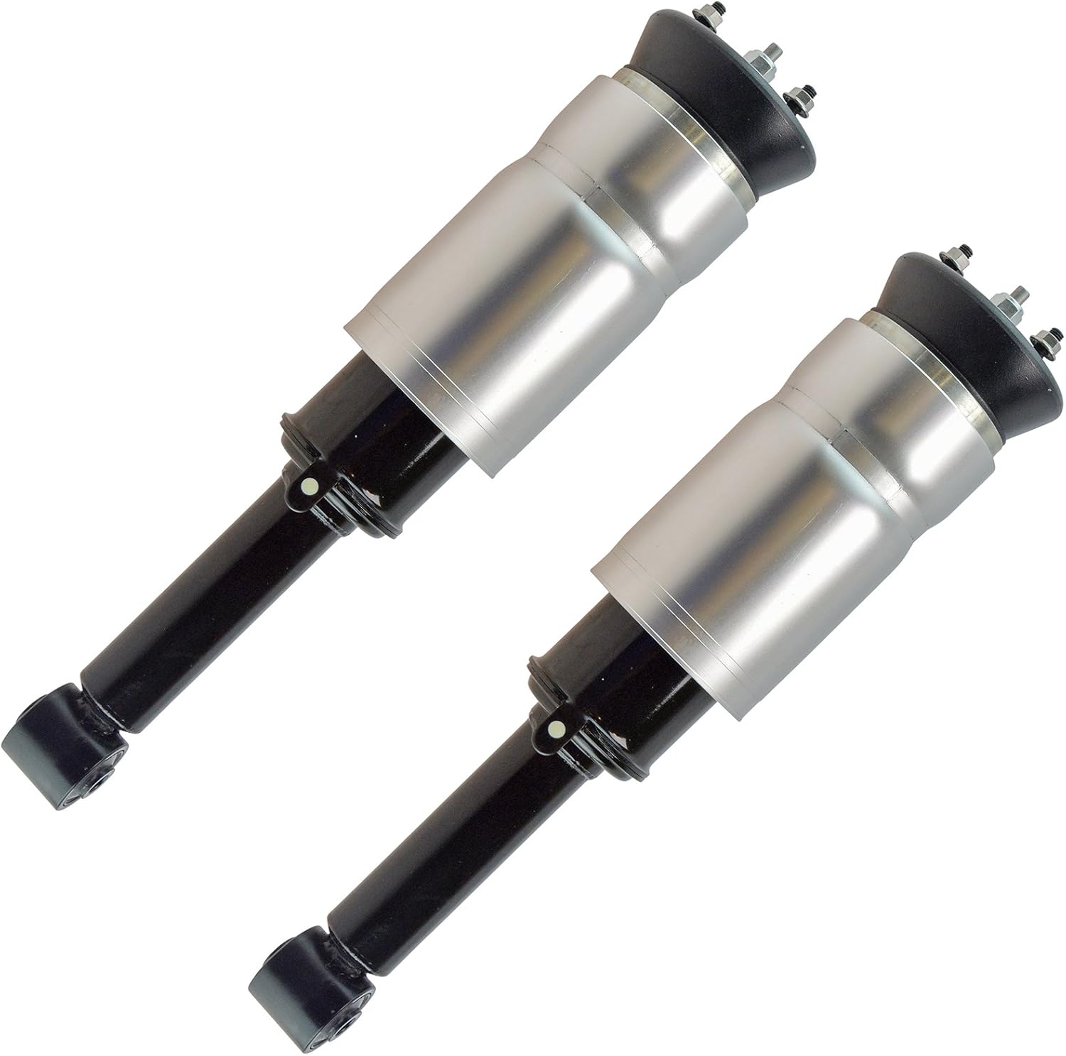 TRQ Front Air Shock Set Compatible with 2005-2009 Land Rover LR3 2010-2016 LR4 2006-2013 Range Rover Sport