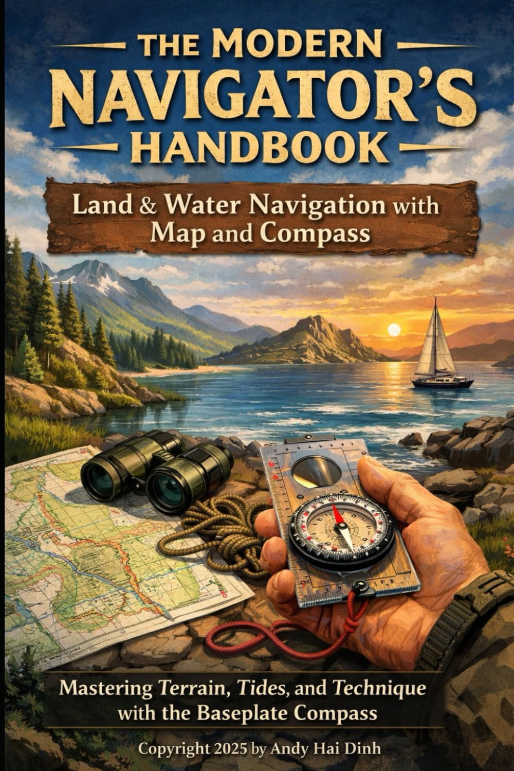 The Modern Navigator’s Handbook: Land & Water Navigation with Map and Compass: Mastering Terrain, Tides, and Technique with the Baseplate Compass (The Survivalist Collection)