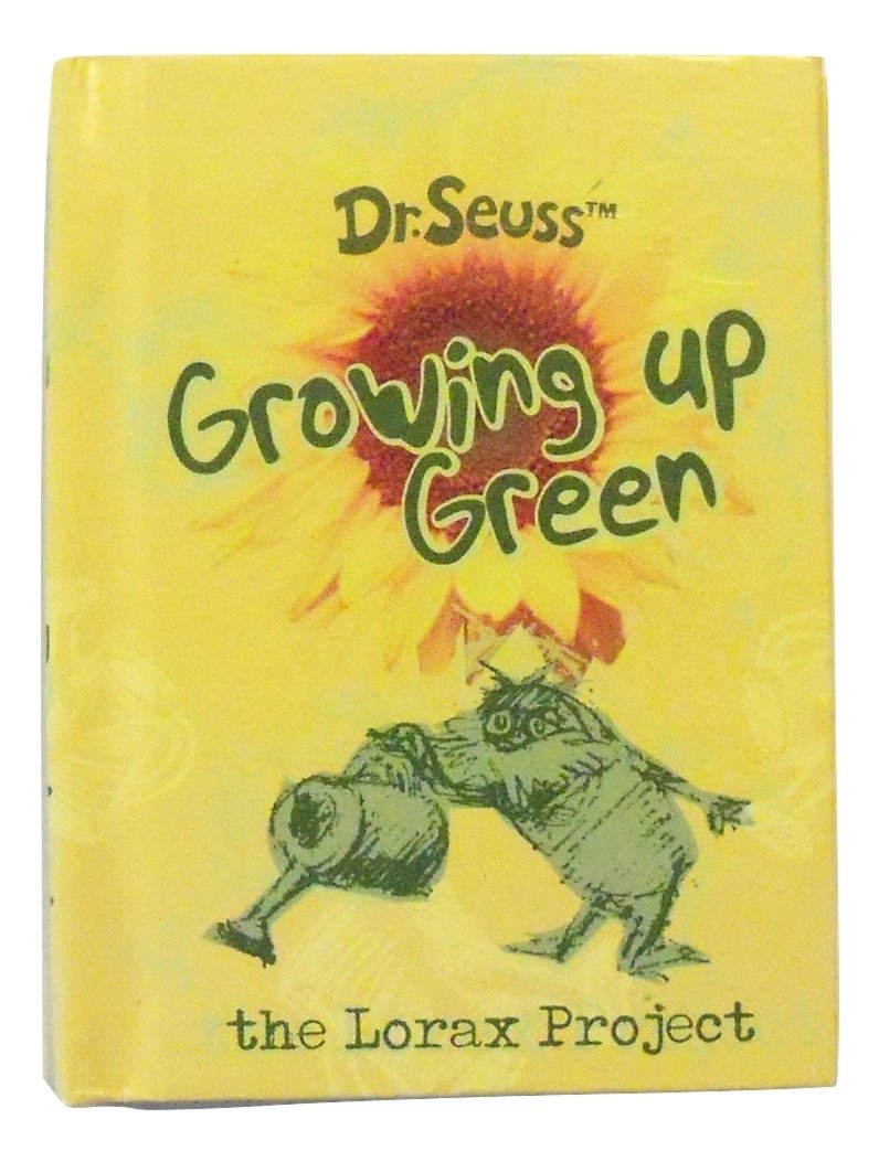 Dr. Seuss The Lorax Project Little Notebooks ~ Growing Up Green (82 Blank Recycled Pages)