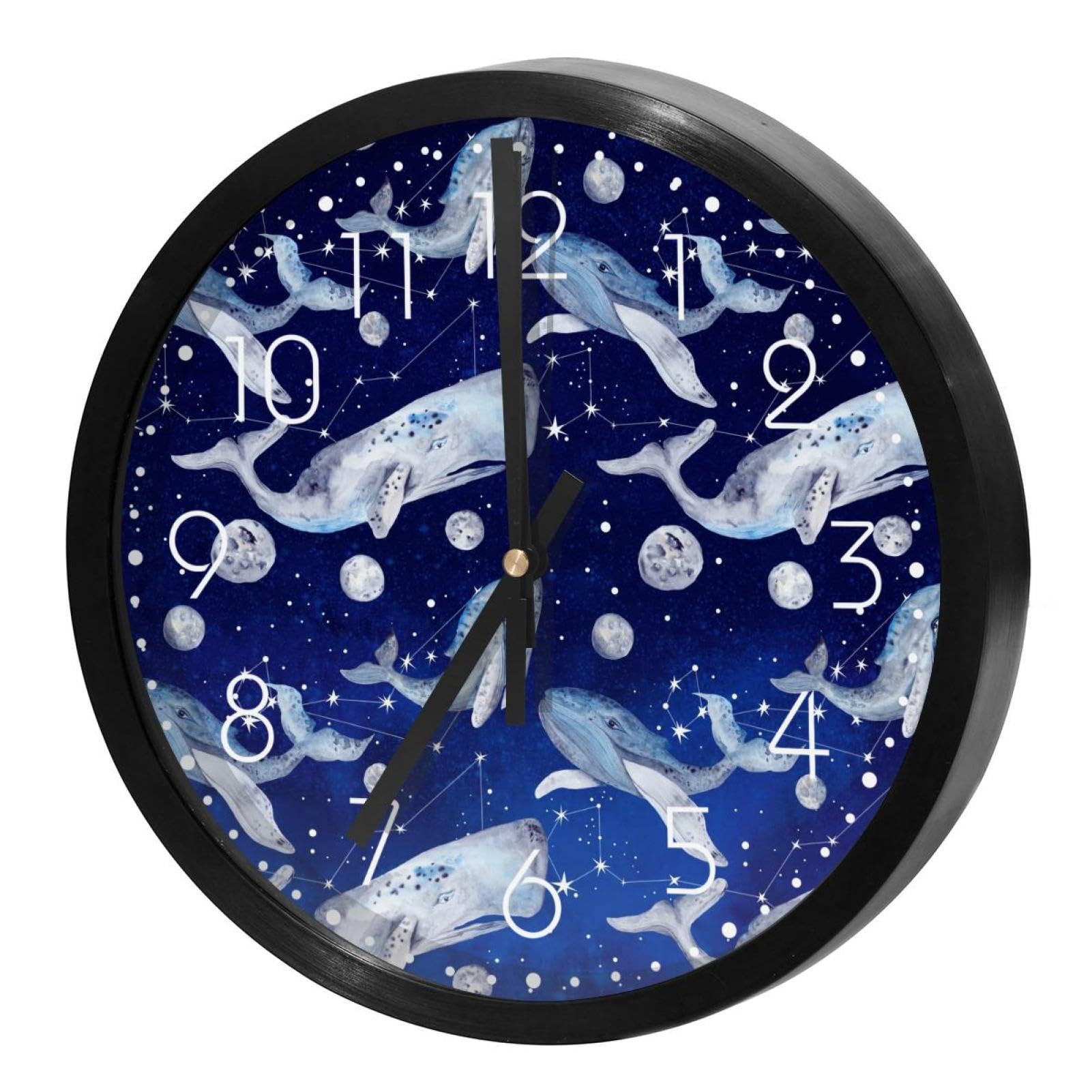 Horloge murale silencieuse pour chambre d'enfant sans bruit de tic-tac