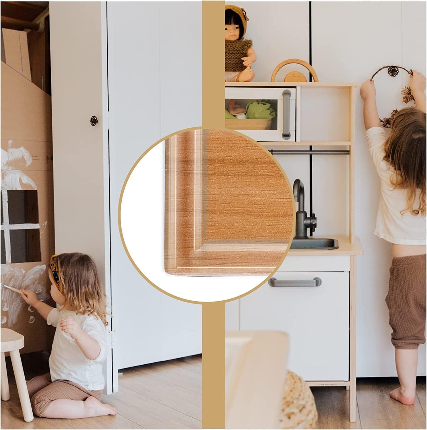 CARTZILLA 3M Silicone Edge Protector Strip – Flexible Safety Guard for Furniture, Car Doors, tablr,Corners, Weatherproof Bumper, Child Safety Cushion Durable,Easy DIY Installation 4