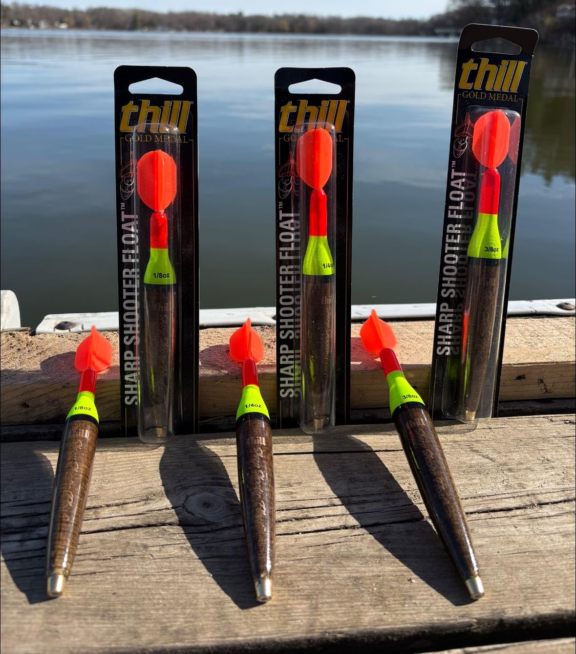 Amazon.com : Thill Sharpshooter Float - Small - 1/8 oz. : Sports