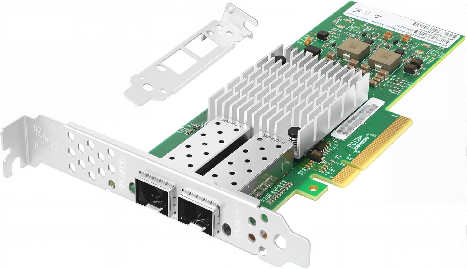 Vogzone 10GbE NIC Card for Mellanox MCX312B-XCCT, PCIe 3.0 x8 10Gb Ethernet NIC with Mellanox ConnectX-3 Chipset, Dual SFP+ Network Card