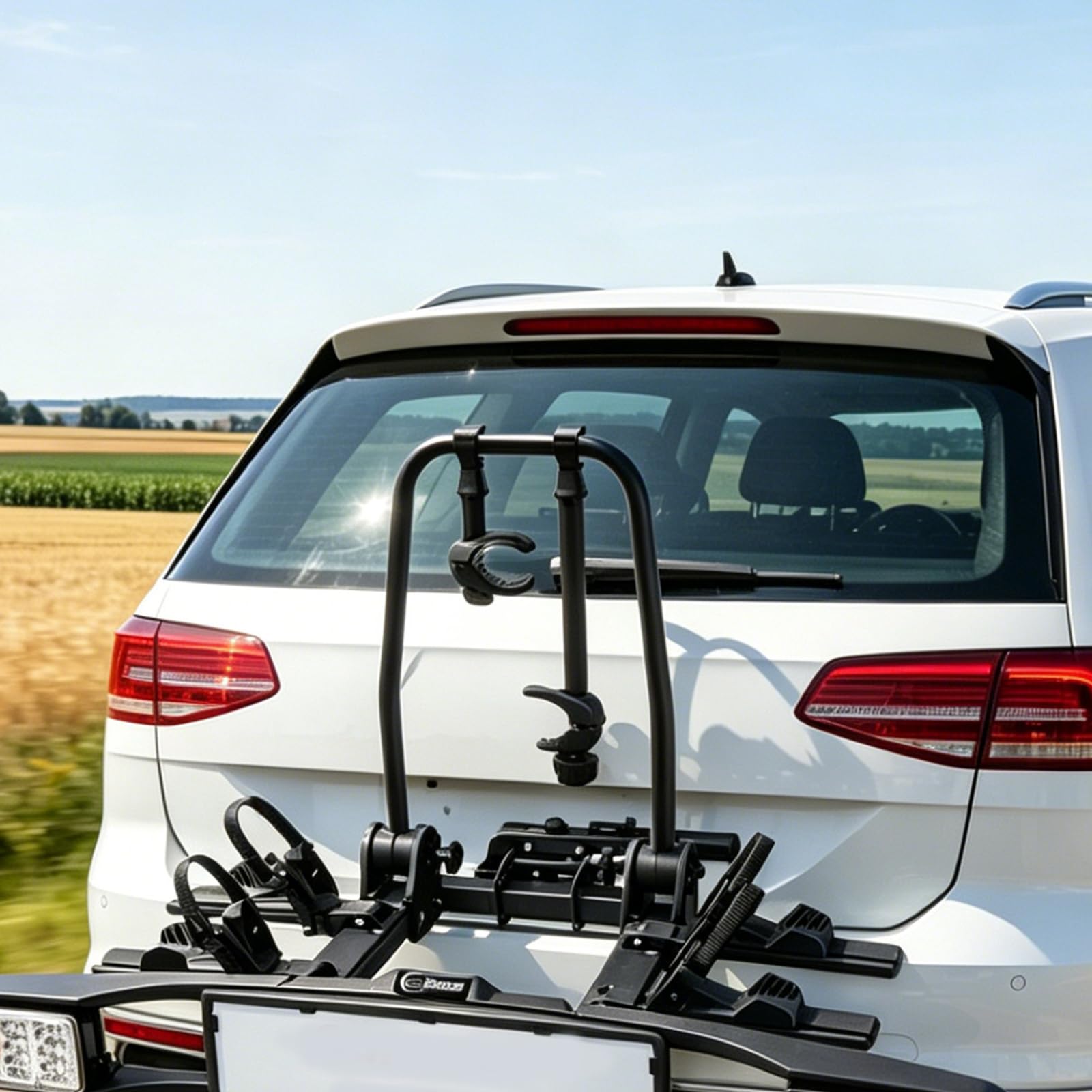 Rahmenhalter 3 Pack, Fahrradhalterung Bike Holder 3 Fahrradträger Fahrradhalter Befestigung Klemme Reisemobil Rad, abschließbar, für U-Bügelrohr, 25CM+32CM+45CM Länge