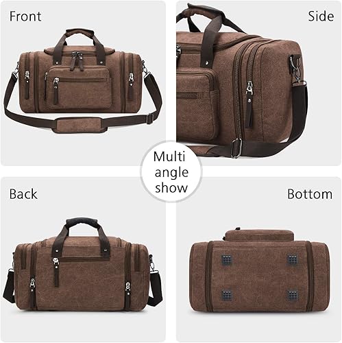 Miniatura 7 de Toupons - Bolsa de viaje para hombre (lona, bolsa de fin de semana)