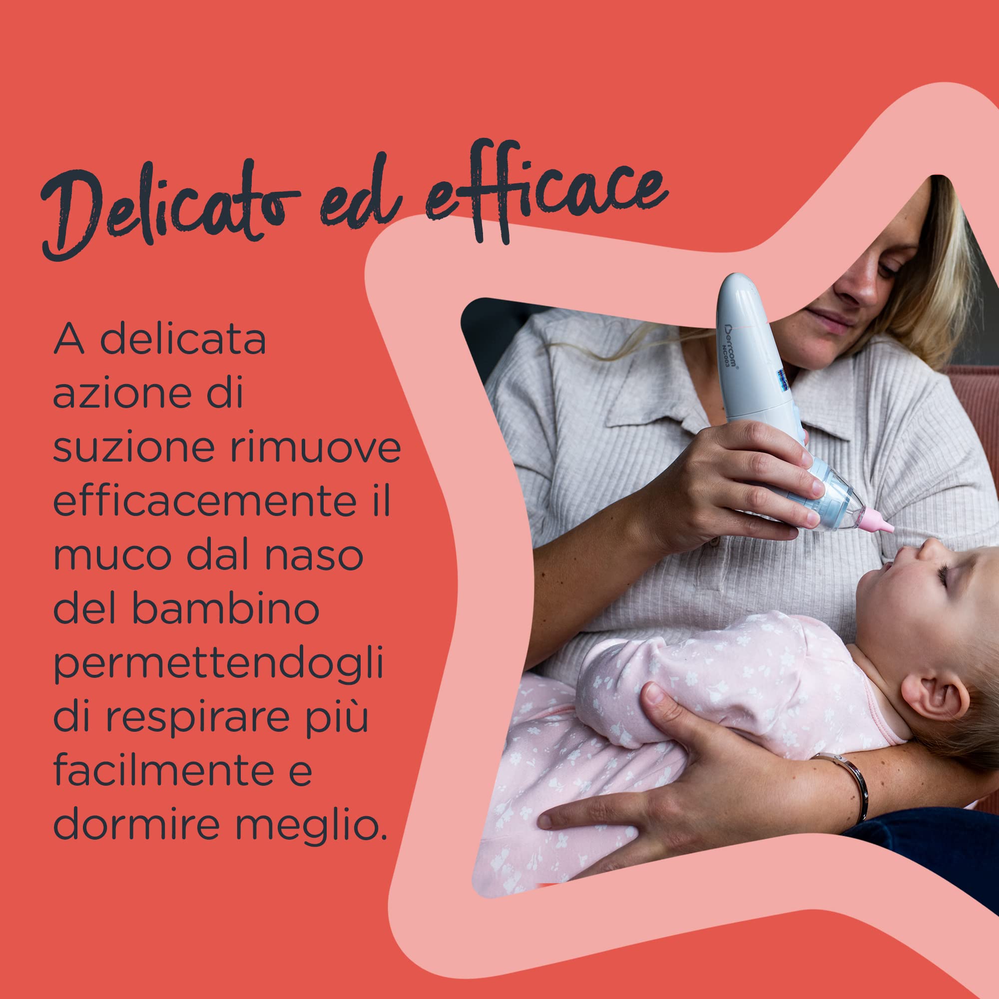 Tommee Tippee Aspiratore Nasale Elettrico per Neonati e Bambini Piccoli, Apparecchio per la Pulizia del Naso a Batteria per Alleviare la Congestione Nasale, 0 m+