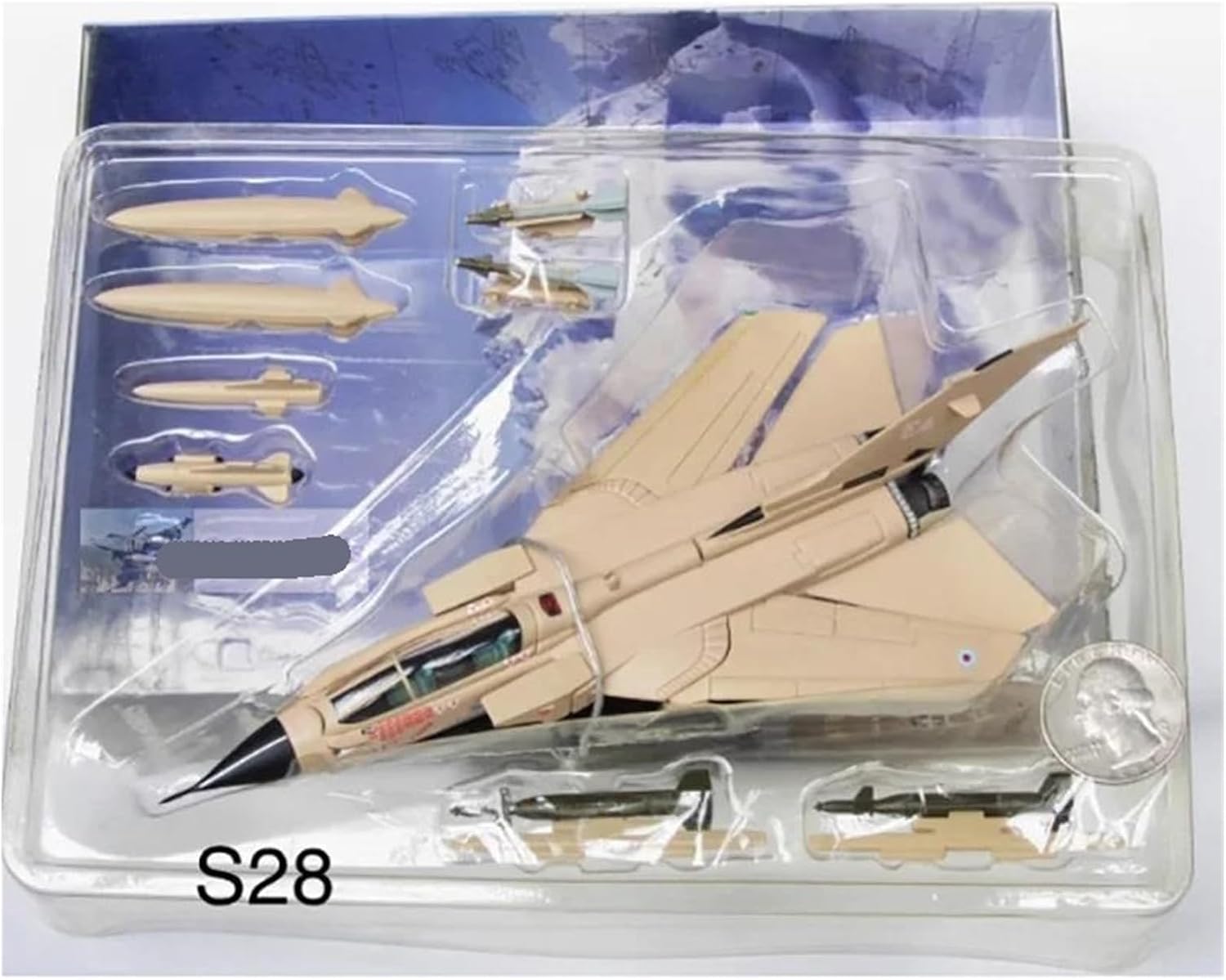 1/100 for Desert Storm Fighter Bomber Alloy Model Scale Aircraft Holiday Surprise Model Scale Metal Airplane