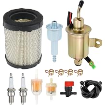 1403280 Air Filter & 149-2457 Fuel Filter Tune Up Kit Fit for Cummins Onan RV 4000 4KW Microlite Microquiet Generator with 149-2311 Fuel Pump Rebuid Kit