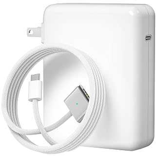 140W Charger for MacBook Pro 16 14 inch Mac Air 15 13 inch 2025 2024 2023 2022 2021 M1–M4【Original Quality】Type C Fast Charger Power Adapter & 6.6FT Type C to Magnetic 3 Cable LED Applicable 2021-2025 - Amazon product rated Grade A