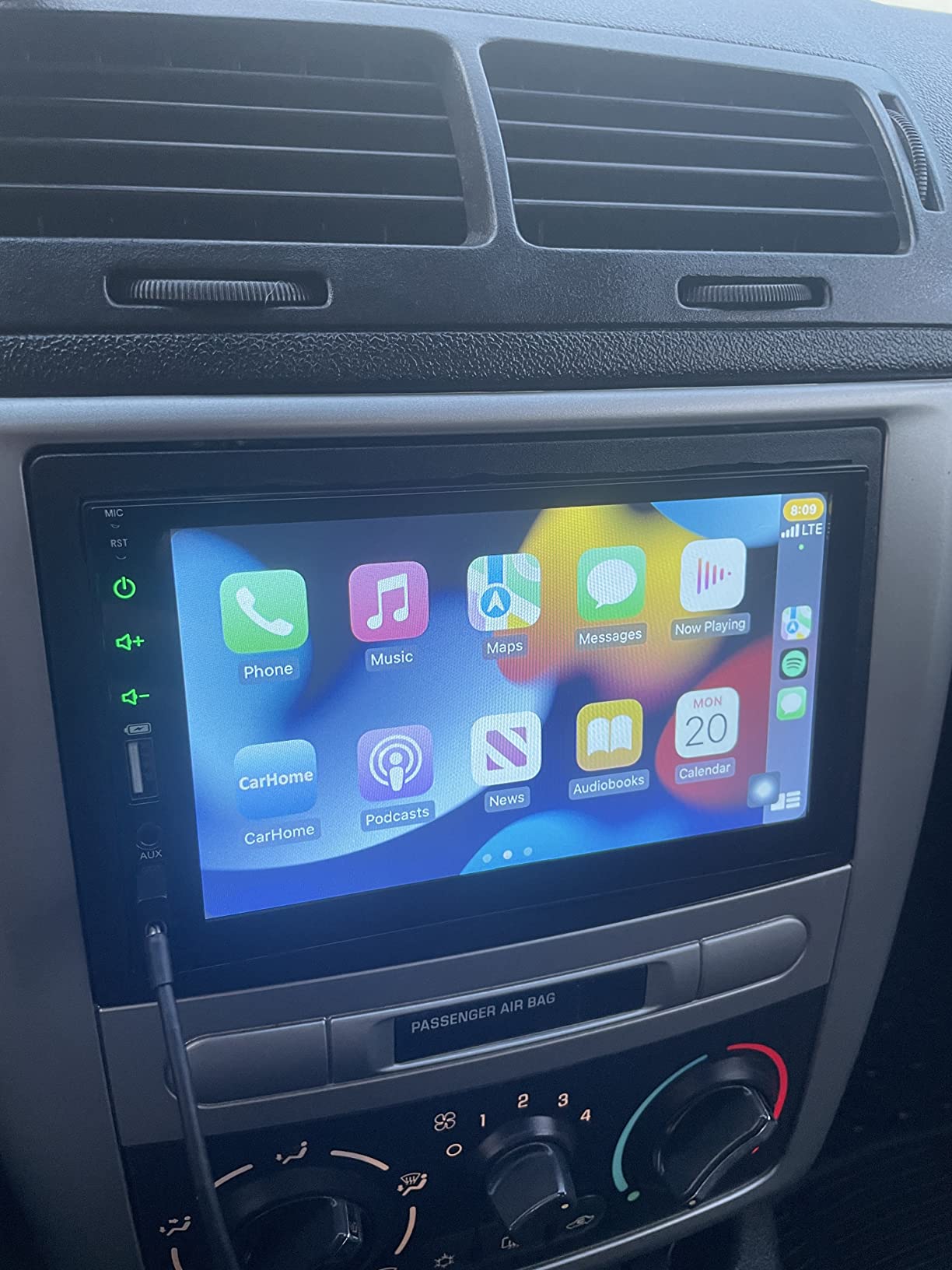 9/mo Finance Double Din Car Stereo with Apple Carplay 7 Inch Touch Screen Radio with