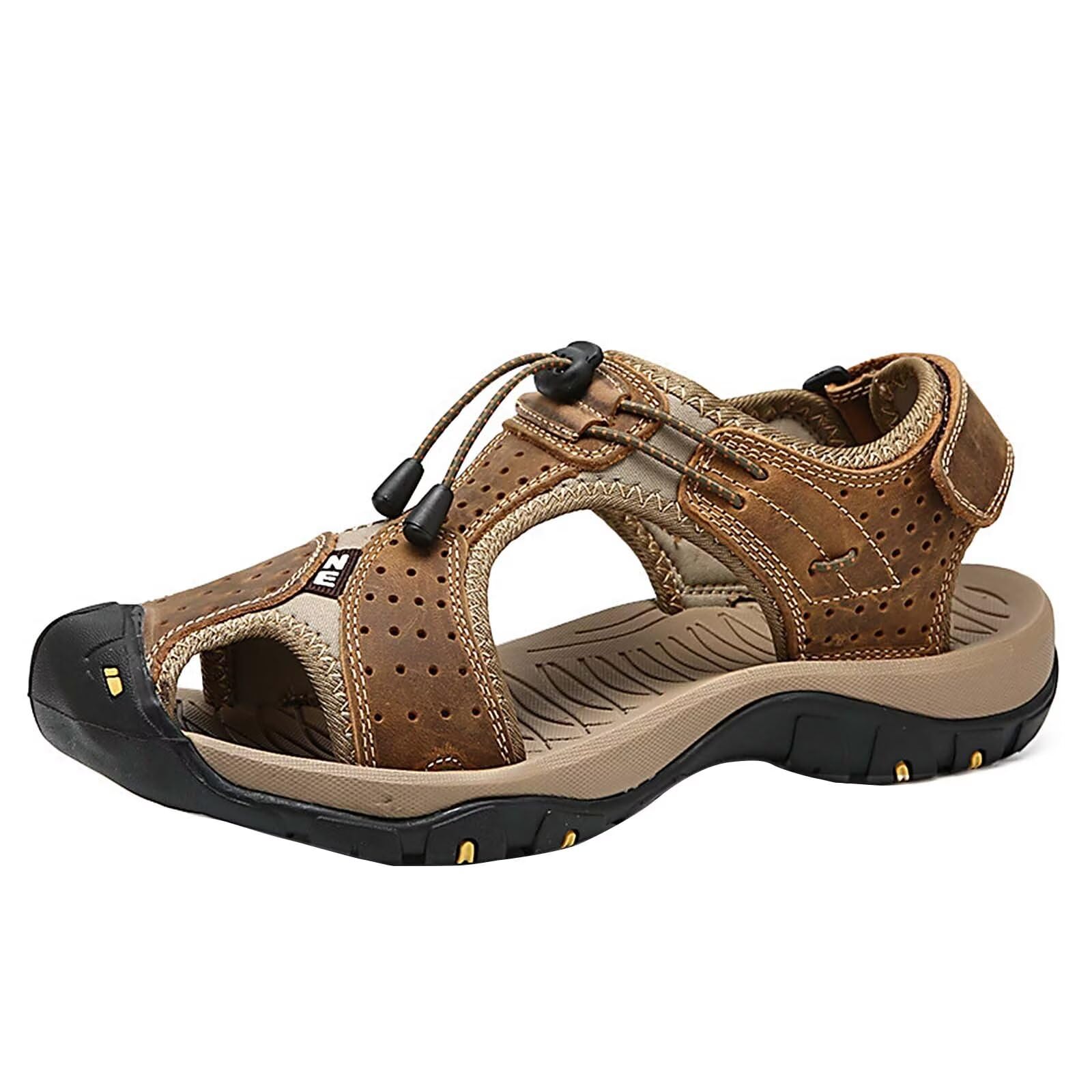 Rivccku Sandalias Deportivas Hombres para Verano Exterior Senderismo Antideslizantes Trekking Deportivas Casuales Sandalias de Playa