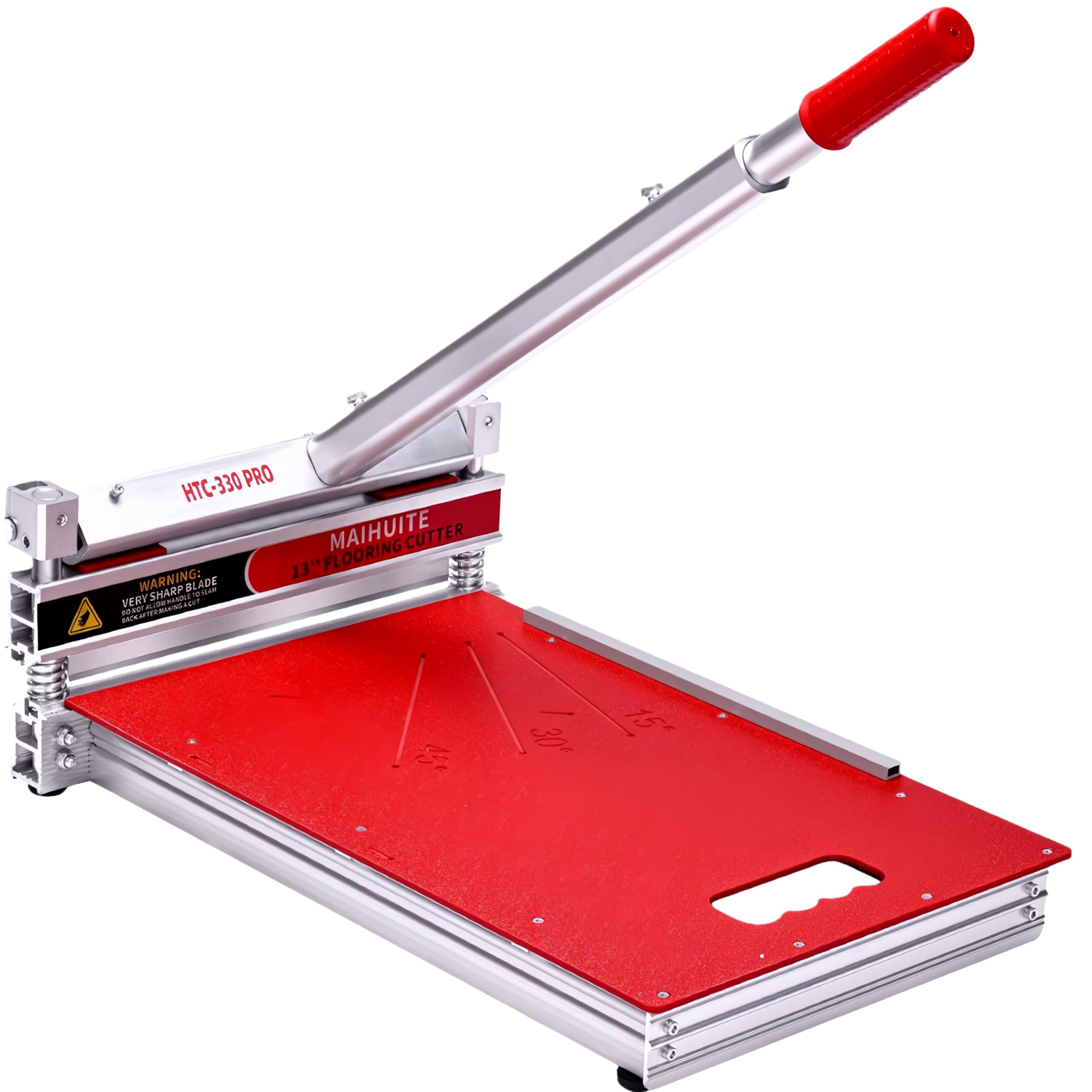 MAIHUITE 17mm Thick Professional Heavy Duty Floor Cutter,13" Vinyl Plank Cutter Flooring Tool for Fast, Dust-Free Cuts on LVP,LVT,SPC, Laminate |