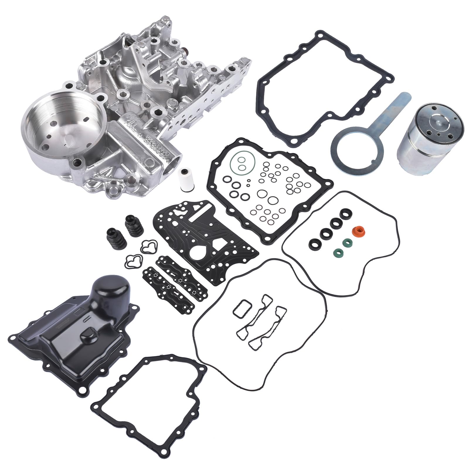 Kit de réparation pour corps de valve de transmission compatible avec A1 A3 Q3 Be-etle G0lf Sha-ran DQ200 0AM325025H 0AM927769K
